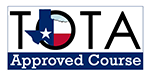 TOTA Approved Course Logo